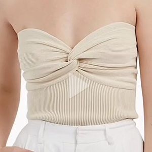 Twist tube top